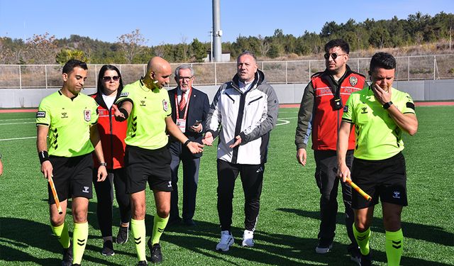 Eskişehir'deki maçta skandal kararlar