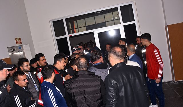 Eskişehir'deki maçtan sonra gerginlik