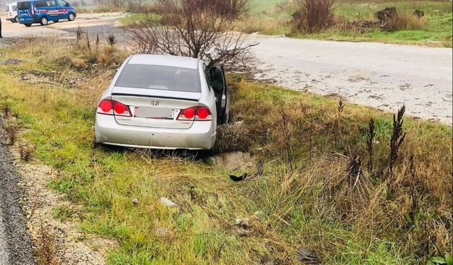 Eskişehir yolunda trafik kazası: 2 yaralı!