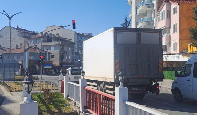 Şuhut’ta dron destekli trafik denetimi yapıldı