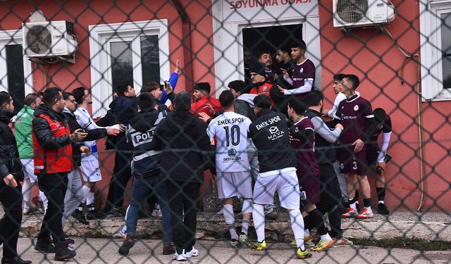 Eskişehir'deki maçta ortalık karıştı: Biri karakola biri hastaneye