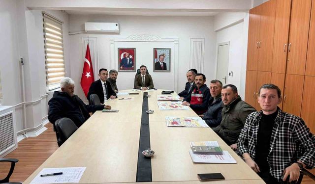 Çavdarhisar'da ilçe Av Komisyonu toplantısı yapıldı