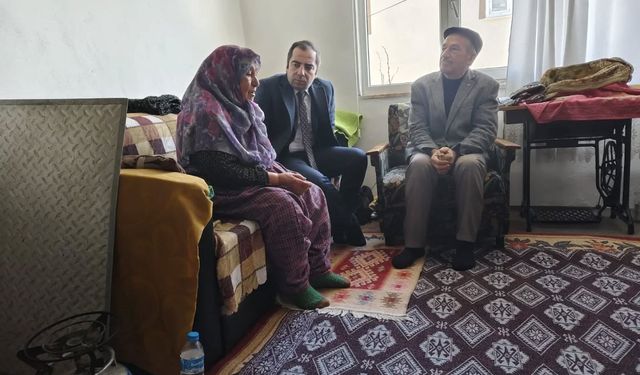 Kaymakam Uçar'dan Yularıçaylı Köyü'nde gönül köprüsü