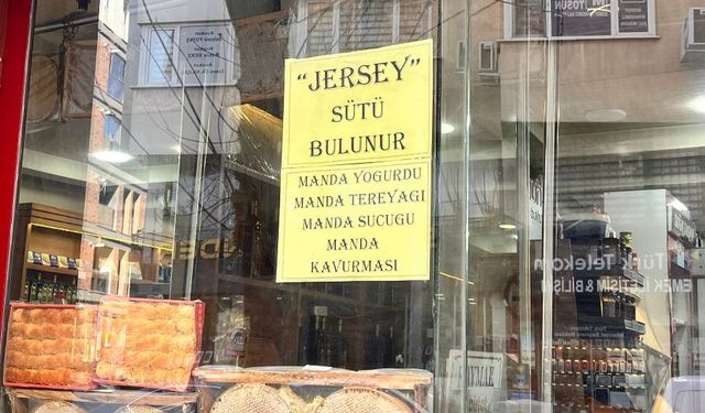 Eskişehir'de şarküterilerde Jersey sütüne ilgi büyük