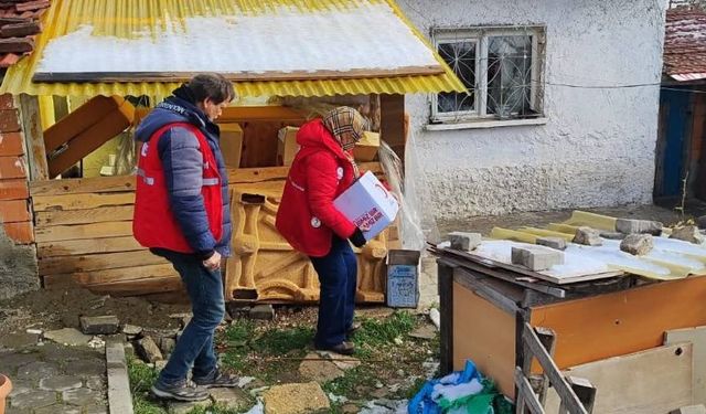 Kızılay, Eskişehir’de ihtiyaç sahiplerini yalnız bırakmadı