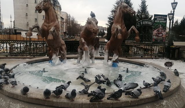 Eskişehir'de donmayan yer kalmadı