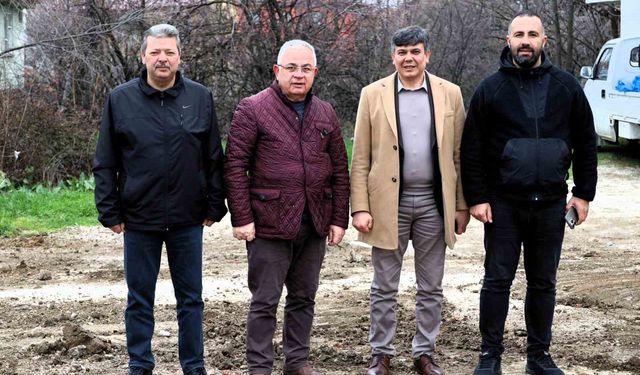 Bilecik'te alt yapı yenileme çalışması