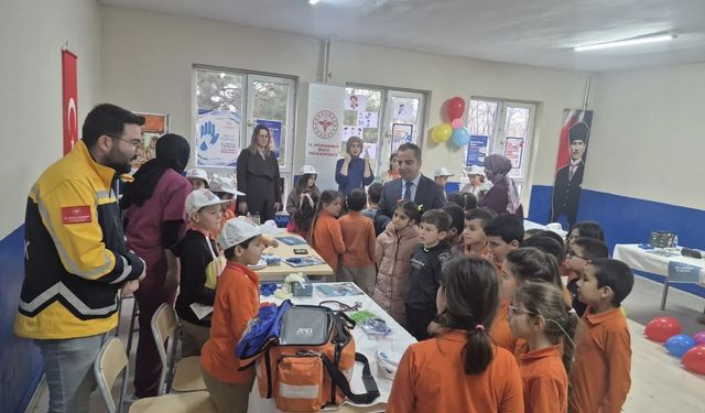 Bilecik'te miniklere sağlık bilinci aşılandı