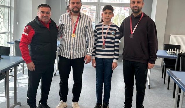 Bilecik'te Yıldırım Satranç İl Birinciliği tamamlandı