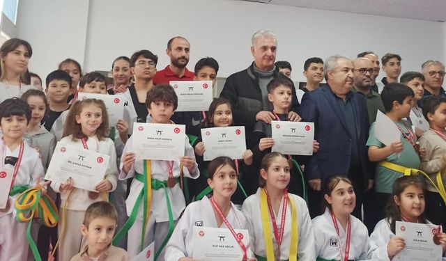 Tekvandocular sınavı başarıyla atlattı