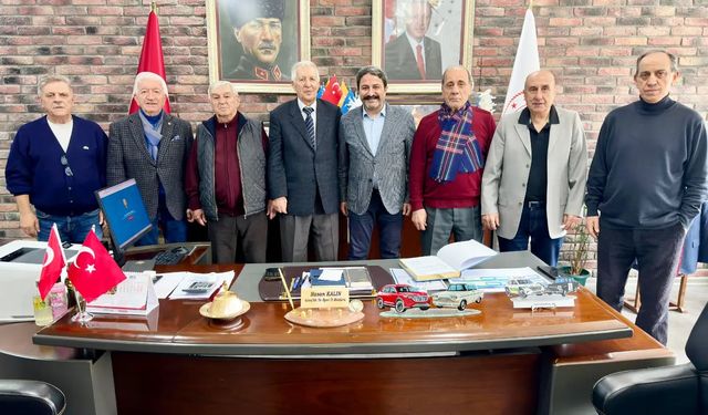 Efsanelerden İl Müdürü Kalın’a ziyaret