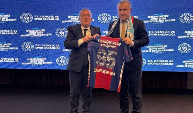 Demirspor Spor Bakanı’na teşekkür etti