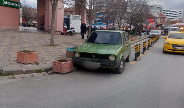 Eskişehir'de duyarsız sürücüler yasak dinlemiyor!