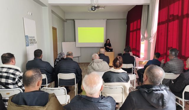 Eskişehir’de yükümlülere “Bilinçli İlaç Kullanımı” eğitimi