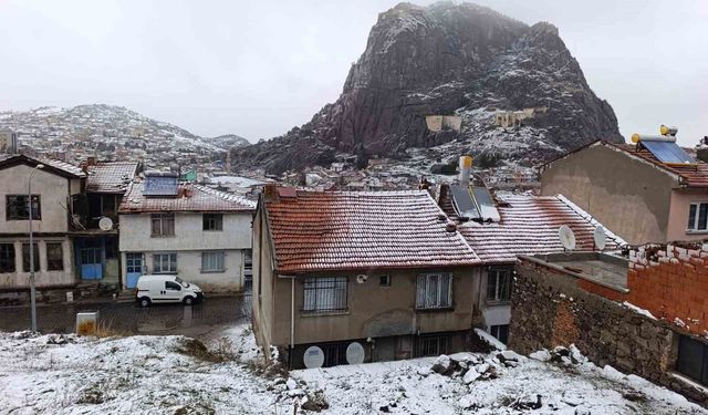 Afyonkarahisar'da kar yağışı