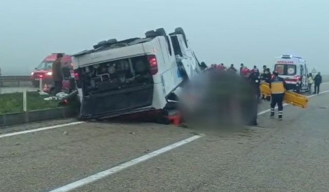 Bayramın ilk gününde korkunç kaza: Çok sayıda ölü ve yaralılar var