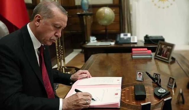 Cumhurbaşkanı Erdoğan’dan üst düzey atama kararları