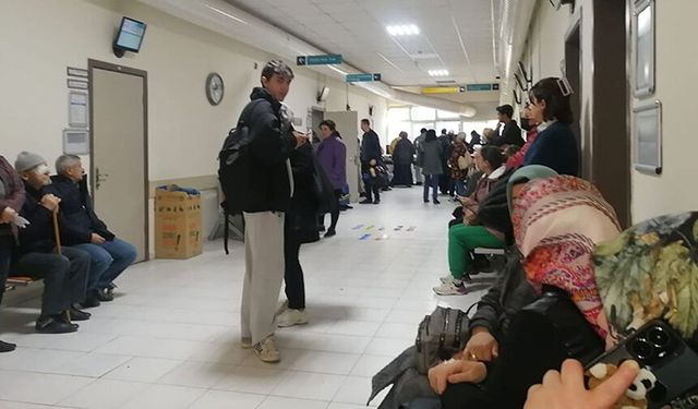 Sağlıkta bitmeyen çile: Eskişehir'de hastaneler doldu taştı