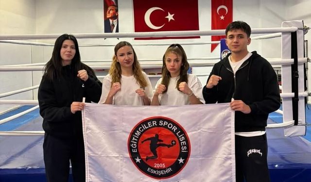 Spor Lisesi’nin sporcuları alkış aldı
