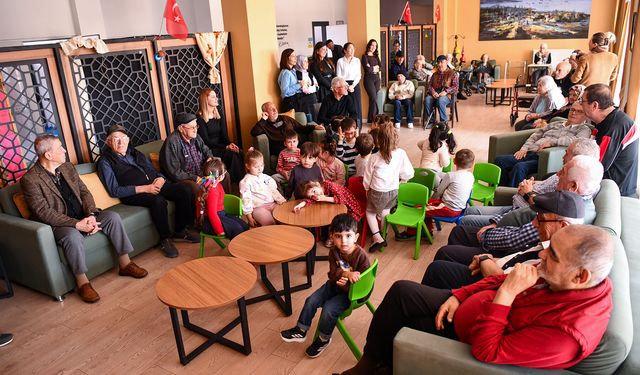 Eskişehir'de miniklerden büyüklerine anlamlı ziyaret
