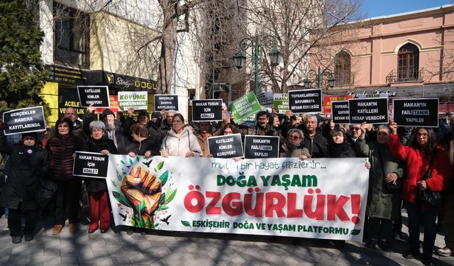 Eskişehir'den fezlekeye tepki: Hakan Tosun'un mücadelesini yaşatacağız!