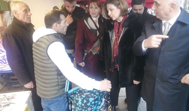 Başkan Ünlüce'den esnaf ziyareti: Gören iş istedi