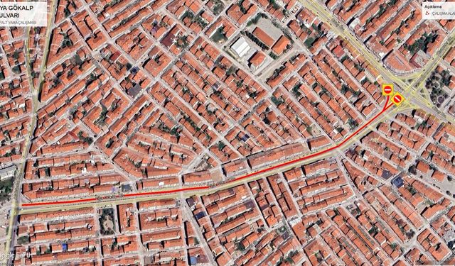 Sürücüler dikkat: Eskişehir'de o cadde yarın trafiğe kapatılacak