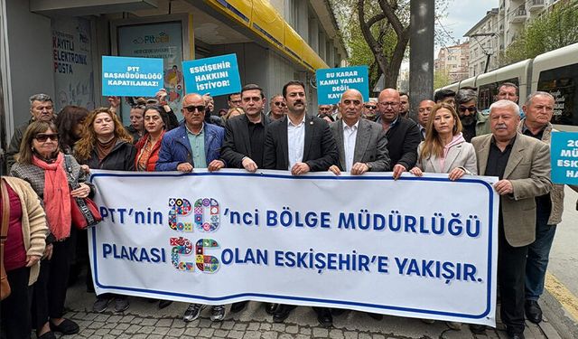 Eskişehir bu kez de PTT ile yok sayılıyor!