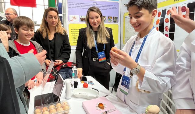 TÜBİTAK sergisine Eskişehir Bahçeşehir Koleji'nden tam 6 proje