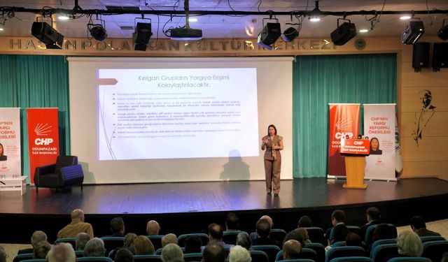 CHP Eskişehir'de parti programını anlattı: Yargı reformu yapılacak!