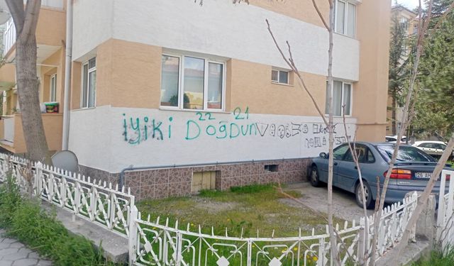 Eskişehir'de duvar yazıları çoğalıyor