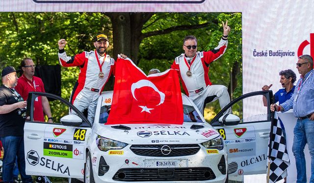Eskişehirli ekipten Avrupa Ralli Kupası'na iyi başlangıç