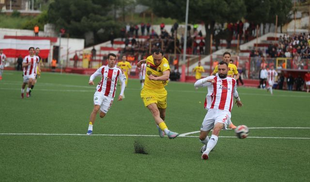 Eskişehirspor deplasmanda 7 kez takıldı
