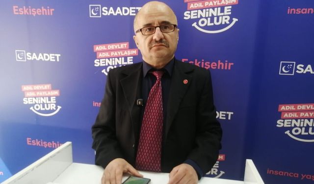 Saadet Partisi Eskişehir'den ikramiye ve maden tepkisi