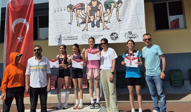 Eskişehirli atletler alkış topladı