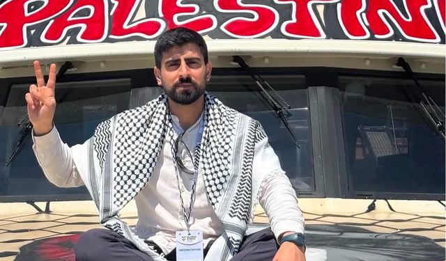 Sumud filosunda Eskişehirli başkan