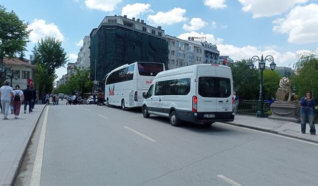 Eskişehir Adalar'da turist yoğunluğu
