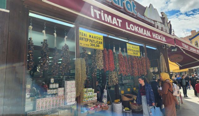 Eskişehir'de kuru dolmalıkların fiyatı cep yakıyor