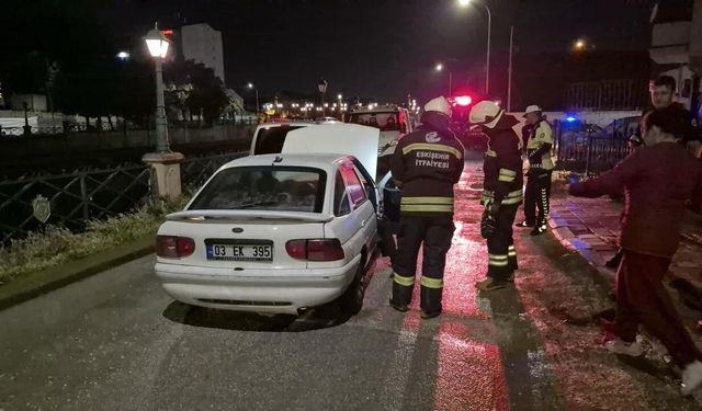 Eskişehir'de korkutan yangın: Akaryakıt istasyonunun yanında alev aldı