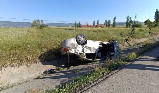 Afyonkarahisar’da feci kaza: 1 ölü, 3 yaralı