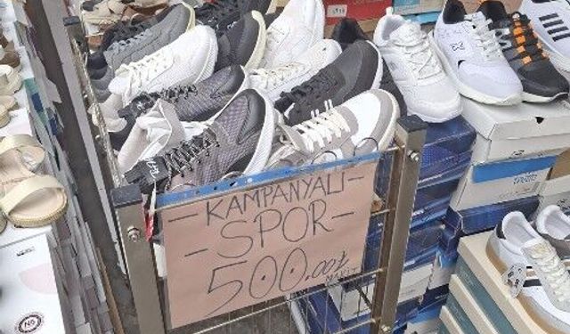 Eskişehir'de ayakkabıdaki indirim dikkat çekti!