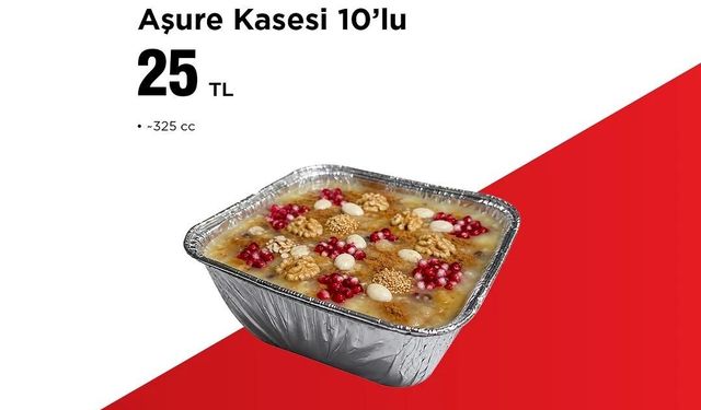 Aşure ayı öncesi Esklişehir'de marketlerde hareketlilik başladı
