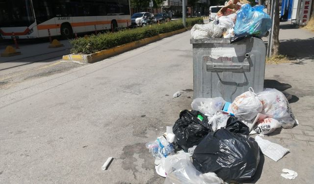 Eskişehir'de sıcakta burun tıkattıran manzara