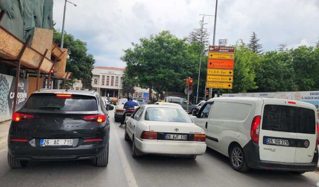 Eskişehirli sürücülerin şerit kurallarına uymaması tehlike yarattı