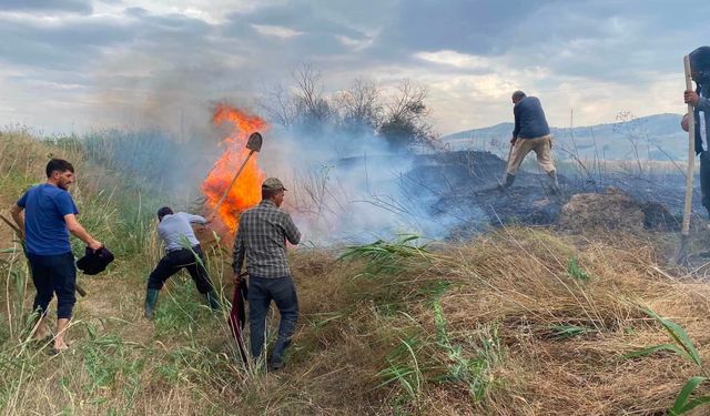 Eskişehir'de alevlere ortak müdahale