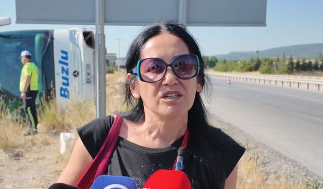 Eskişehir'de 24 kişinin yaralandığı otobüs kazasını böyle anlattı