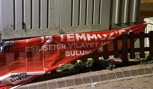 Eskişehir'deki 15 Temmuz afişi soruşturmasında yeni gelişme