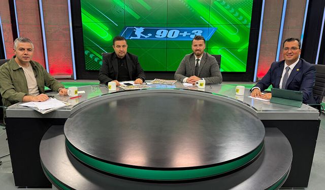 Eskişehir'in sevilen programı 90+3'e "Yılın Spor Programı" ödülü