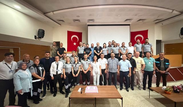 Eskişehir'de güvenlikçiler unutulmadı