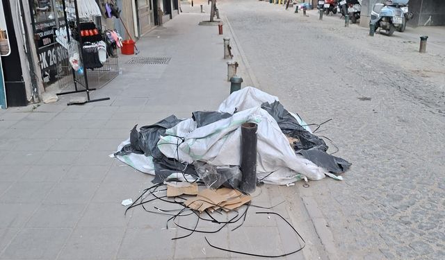 Eskişehir'de atıklar kötü görüntü oluşturdu